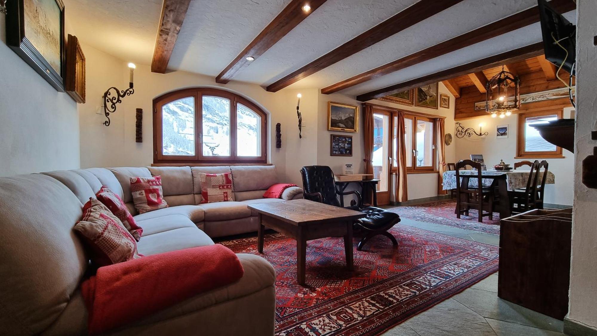 Haus Tiefbach - Apartment Cervino Zermatt Eksteriør billede