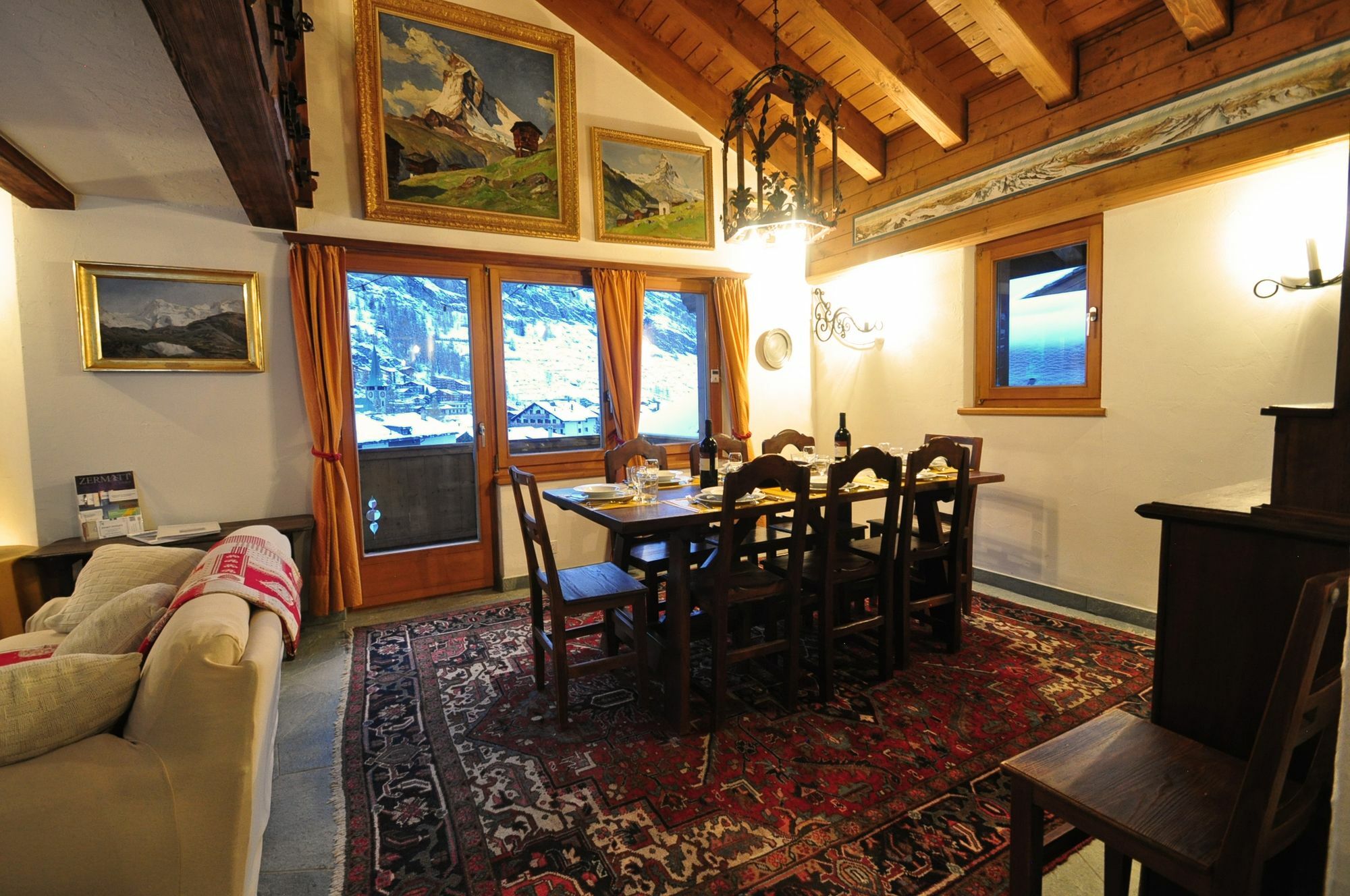 Haus Tiefbach - Apartment Cervino Zermatt Eksteriør billede
